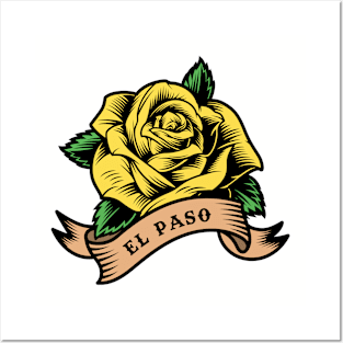 Yellow Rose Of El Paso Posters and Art